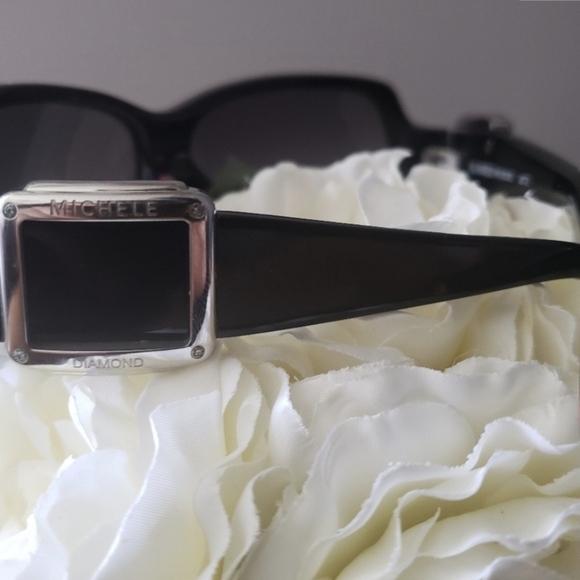 Luxury MICHELE Genuine Diamond Sunglasses - Picture 7 of 10